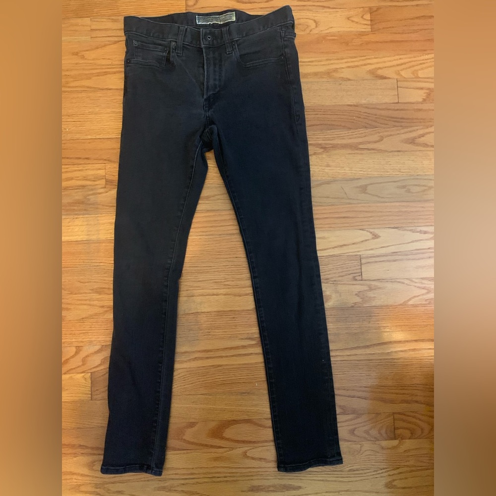 Express black skinny jeans